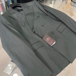 Abito uomo verde grisaglia