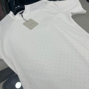 T-shirt con brillanti